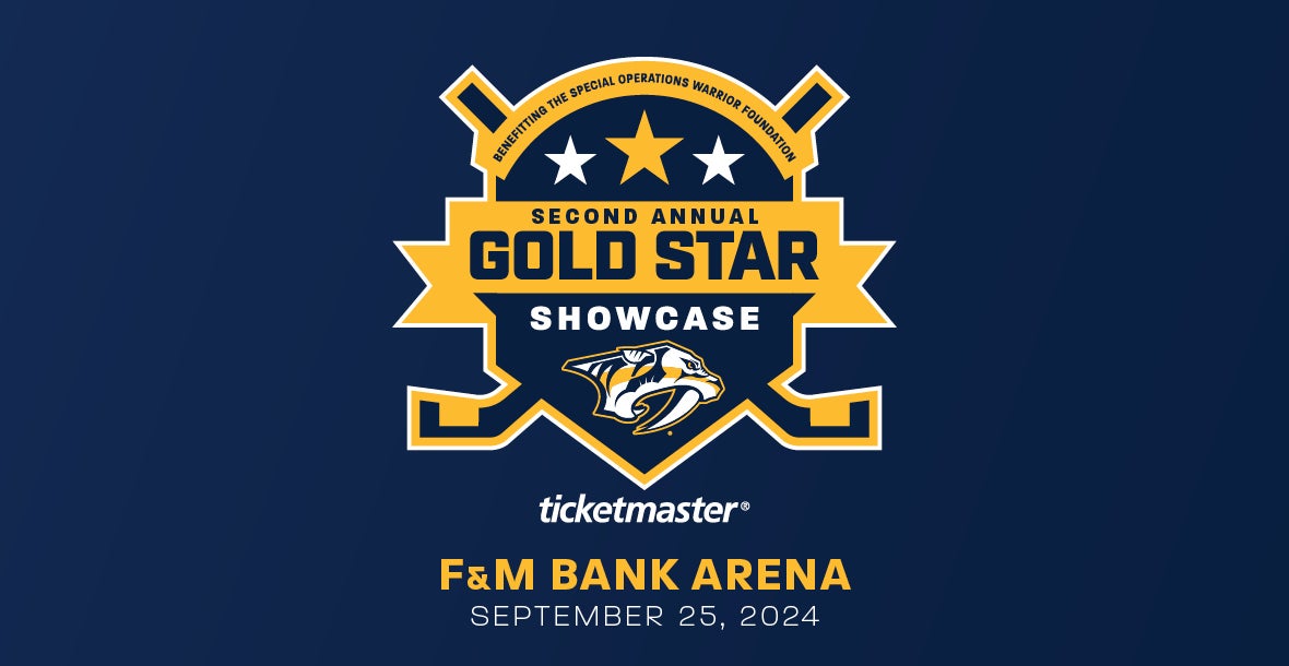 Nashville Predators Second Annual Gold Star Showcase