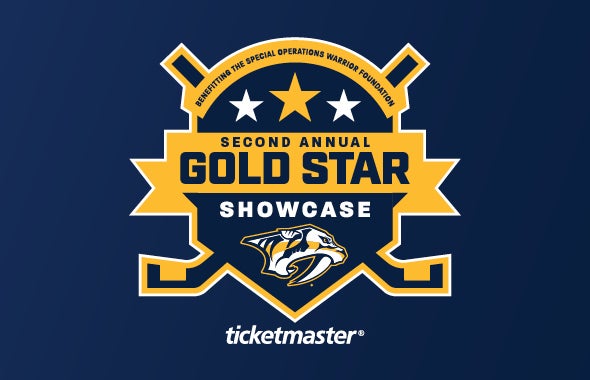 More Info for Nashville Predators Second Annual Gold Star Showcase