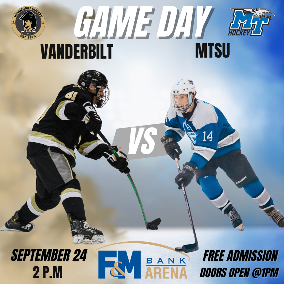 MTSU vs. Vanderbilt Hockey Game